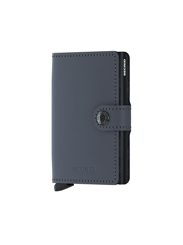 SECRID | Miniwallet "Matte Mini" (Grey/Black) | grau