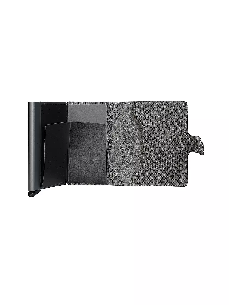 SECRID | Miniwallet HEXAGON Grey | grau