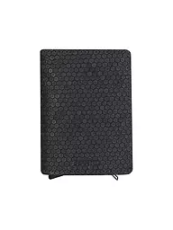 SECRID | Slimwallet HEXAGON Green | schwarz