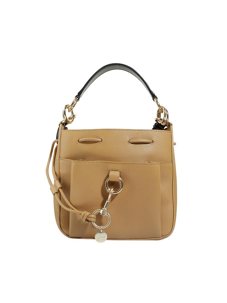 SEE BY CHLOE | Ledertasche - Beuteltasche "Tony" M | gelb