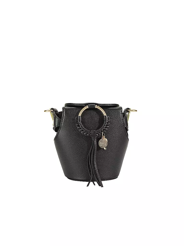 SEE BY CHLOE | Ledertasche - Bucket Bag JOAN | schwarz