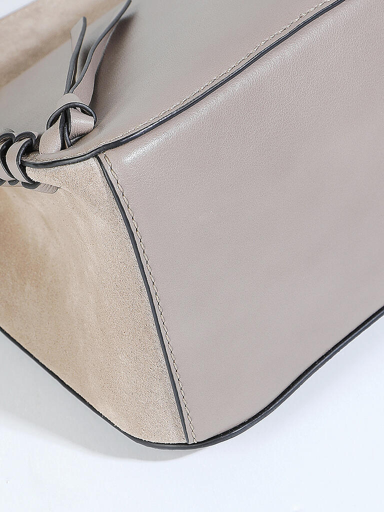 SEE BY CHLOE | Ledertasche - Henkeltasche " Tilda " | grau