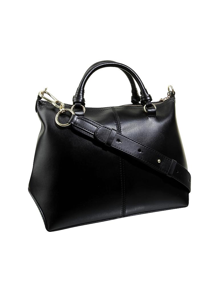 SEE BY CHLOE | Ledertasche - Henkeltasche "Emy" | schwarz