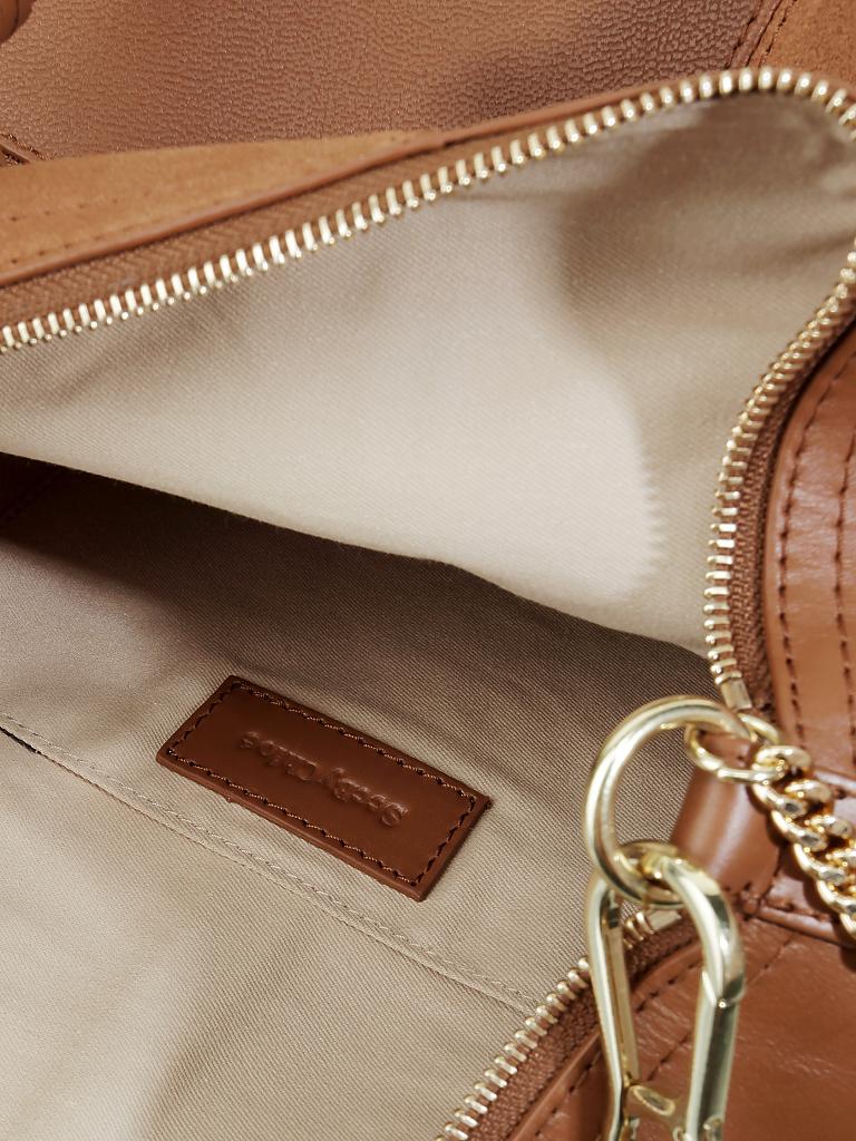 SEE BY CHLOE | Ledertasche - Henkeltasche "Emy" | braun