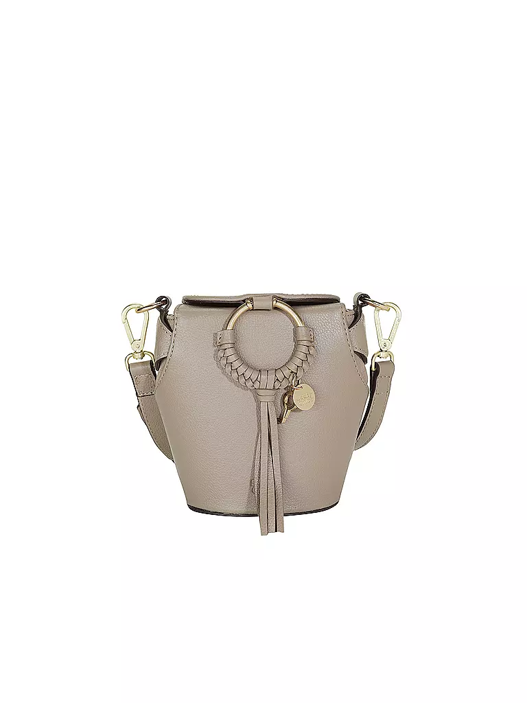 SEE BY CHLOE | Ledertasche - Henkeltasche JOAN SBC | grau