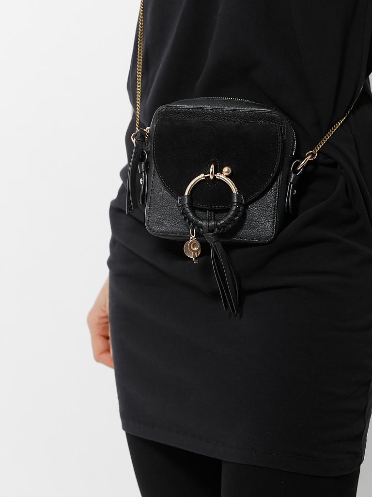 SEE BY CHLOE | Ledertasche - Mini Bag  | schwarz