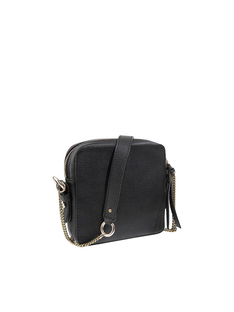 SEE BY CHLOE | Ledertasche - Mini Bag  | schwarz