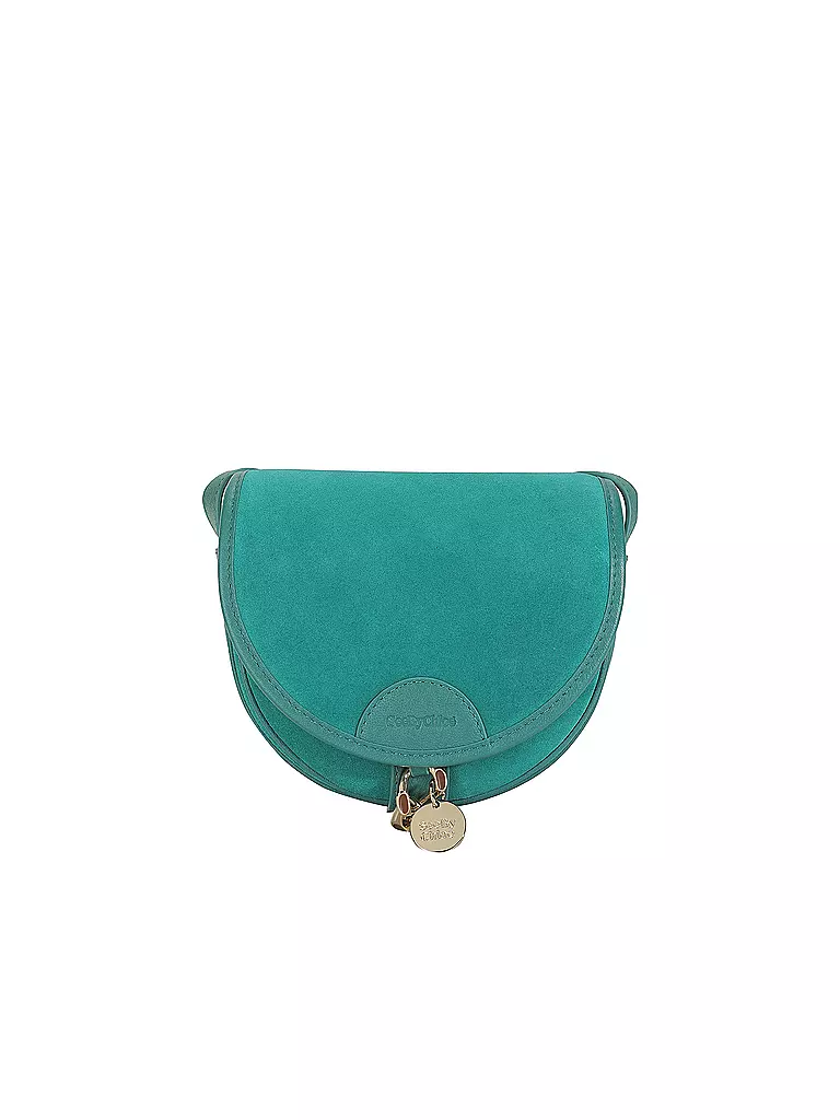 SEE BY CHLOE | Ledertasche - Mini Bag MARA  | tuerkis