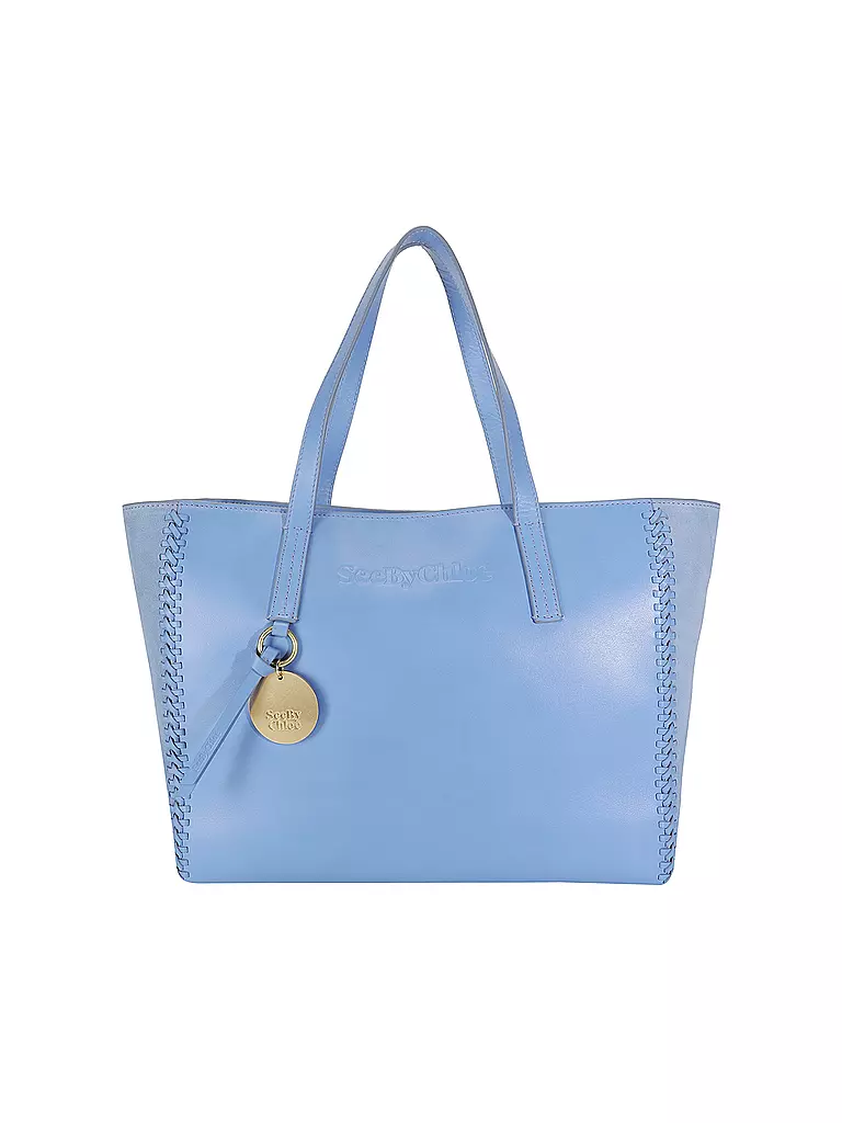 SEE BY CHLOE | Ledertasche - Shopper TILDA | hellblau