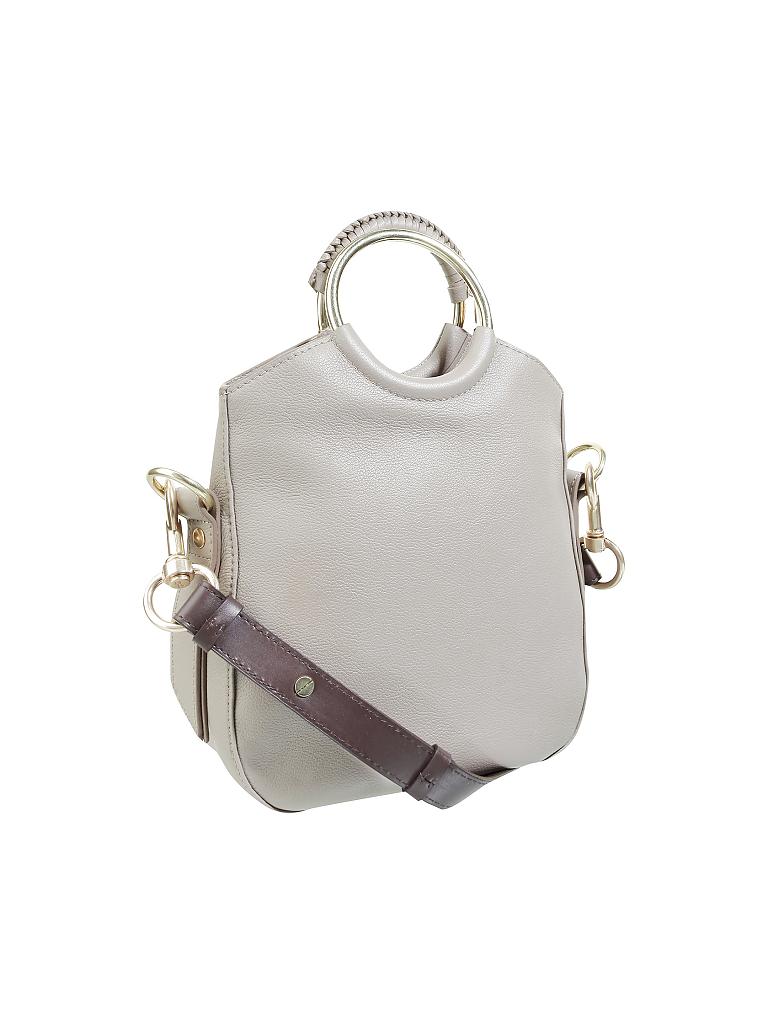 SEE BY CHLOE | Ledertasche - Umhängetasche "Monroe" | grau