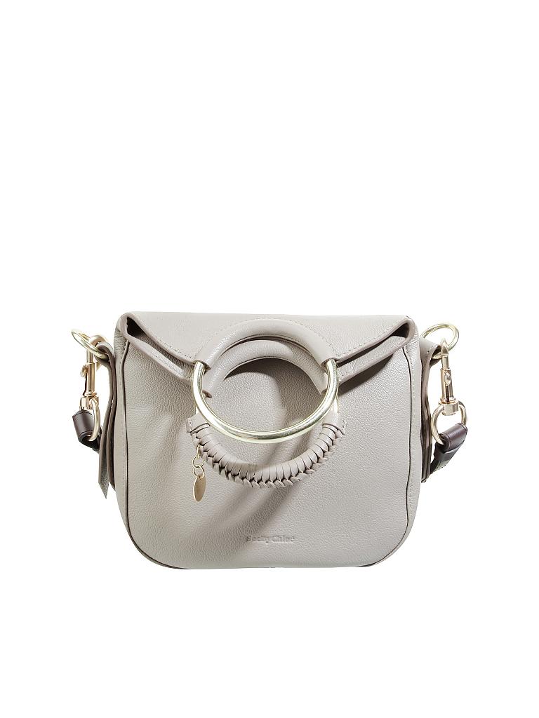 SEE BY CHLOE | Ledertasche - Umhängetasche "Monroe" | grau