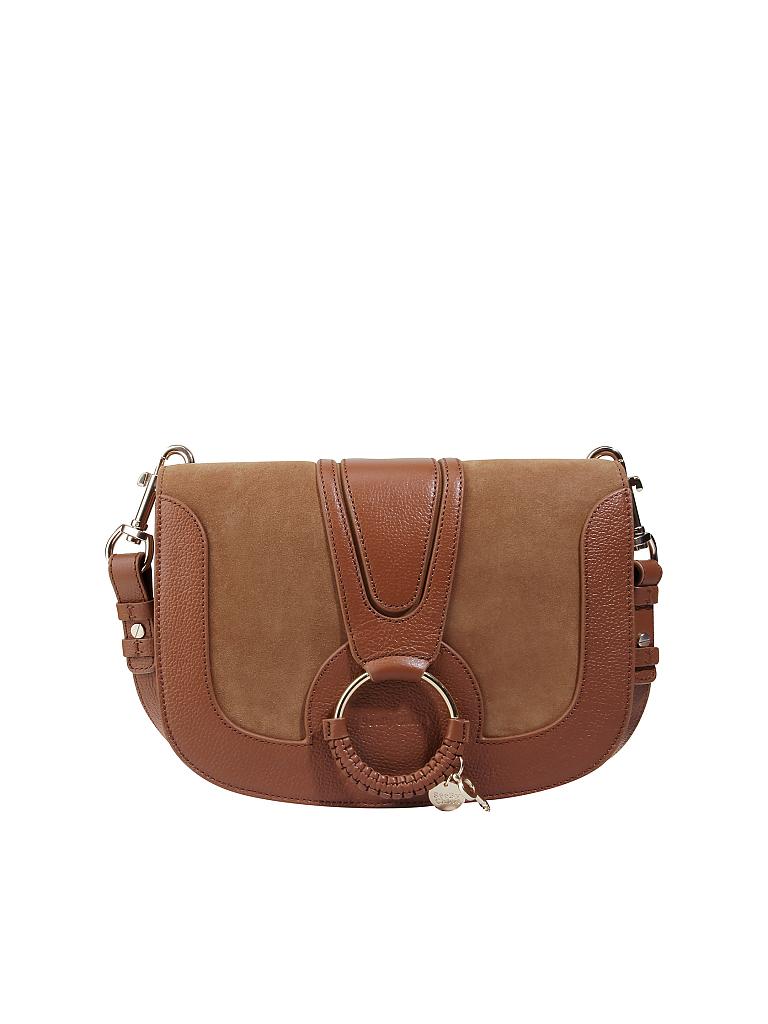 SEE BY CHLOE | Ledertasche - Umhängetasche  | braun