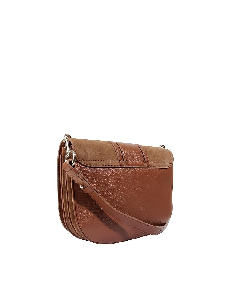 SEE BY CHLOE | Ledertasche - Umhängetasche  | braun