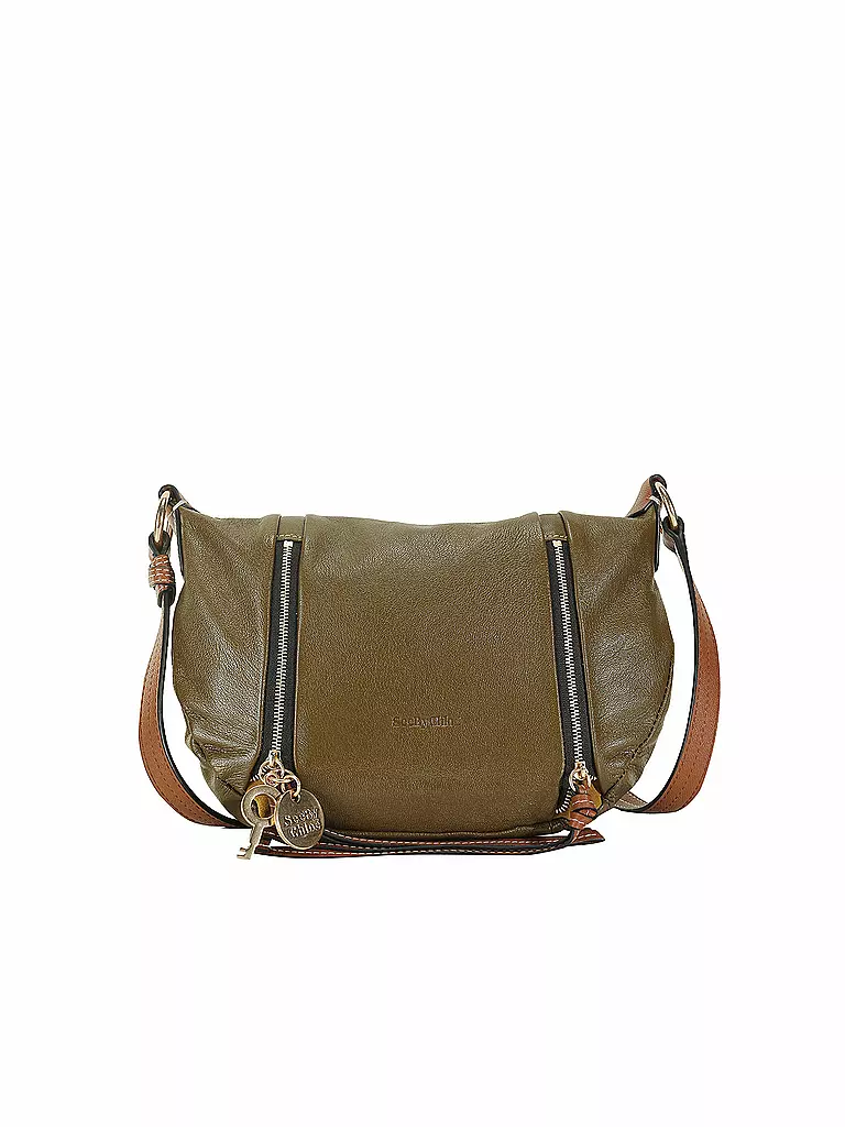 SEE BY CHLOE | Ledertasche - Umhängetasche INDRA | olive