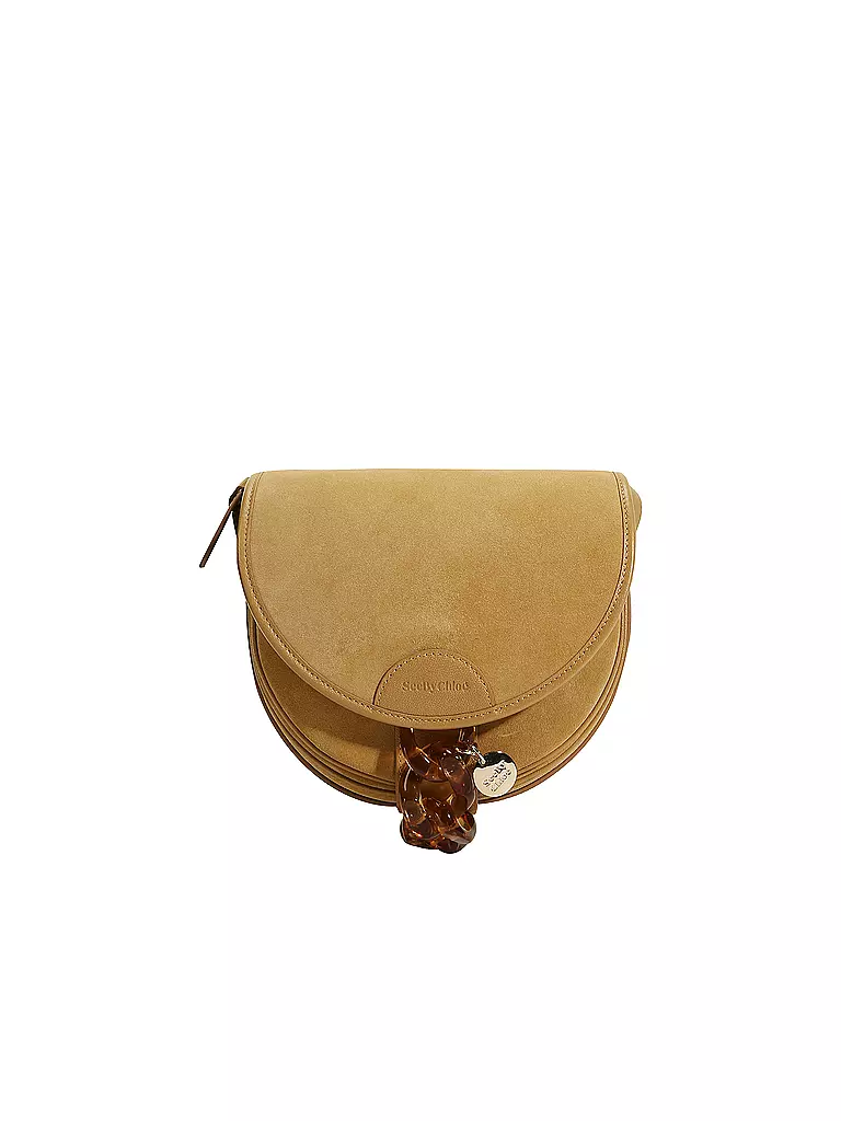 SEE BY CHLOE | Ledertasche - Umhängetasche Mara | beige