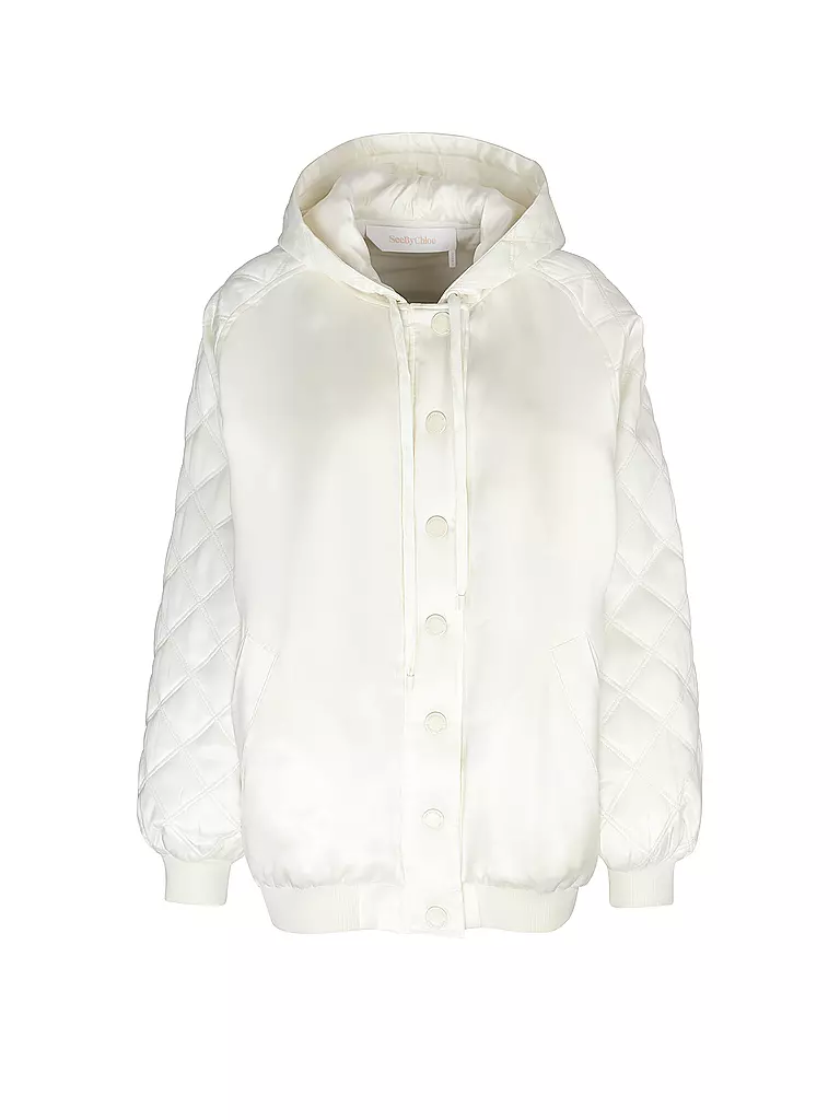 SEE BY CHLOE | Sweatjacke  | creme