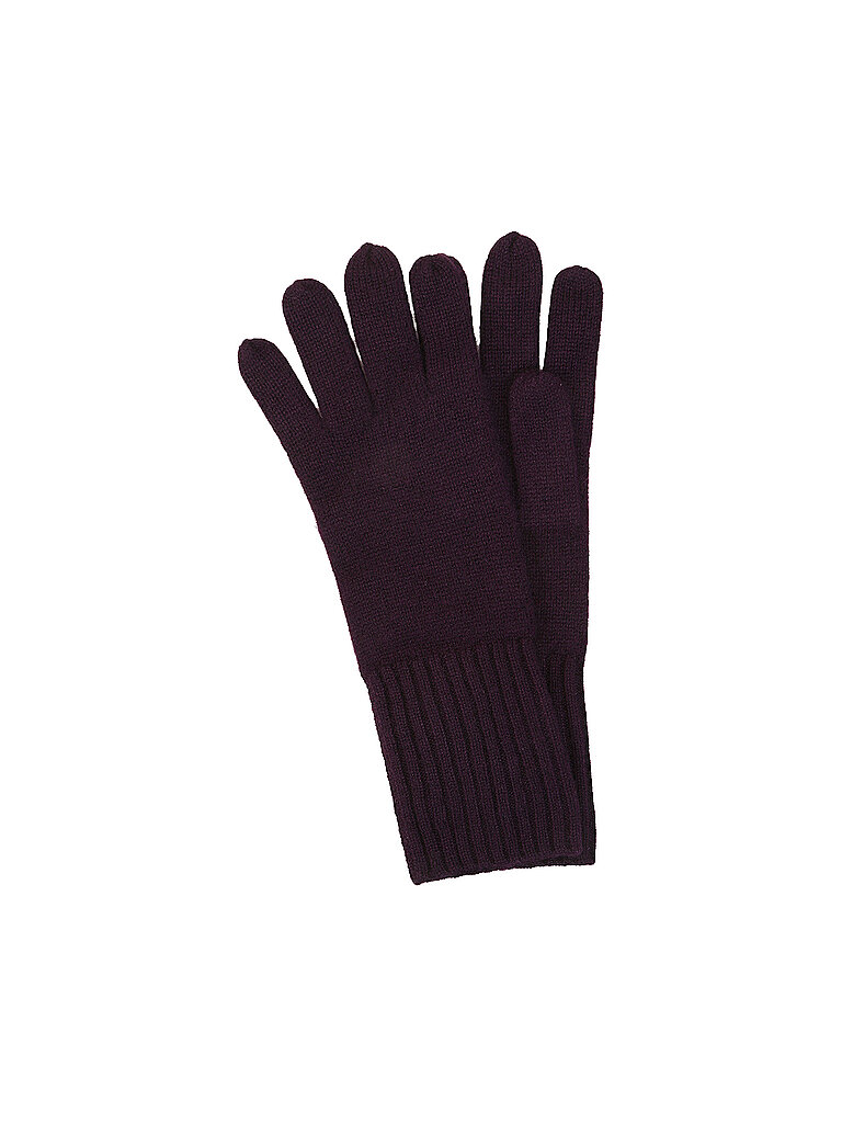SEEBERGER Kaschmirhandschuhe beere
