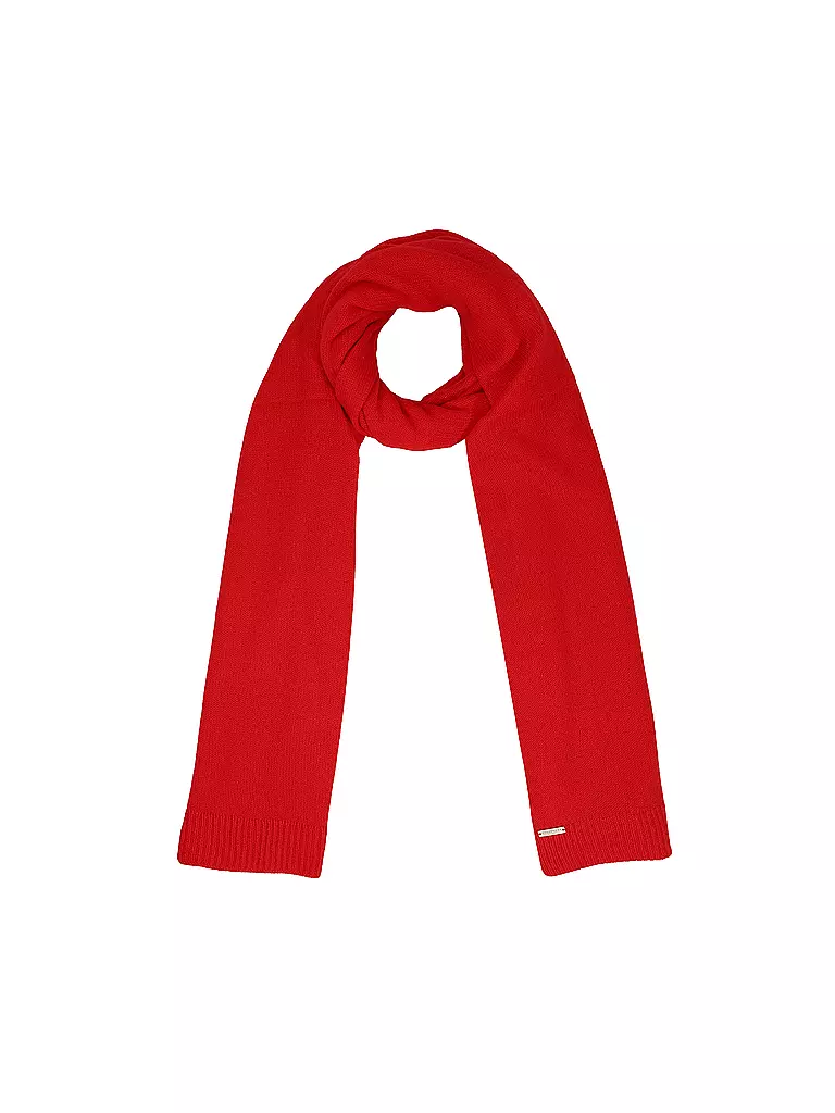 SEEBERGER | Kaschmir Schal | rot
