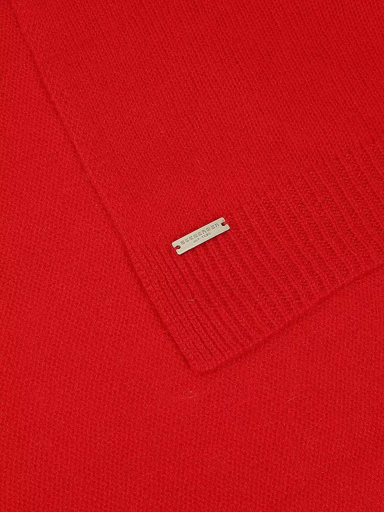SEEBERGER | Kaschmir Schal | rot