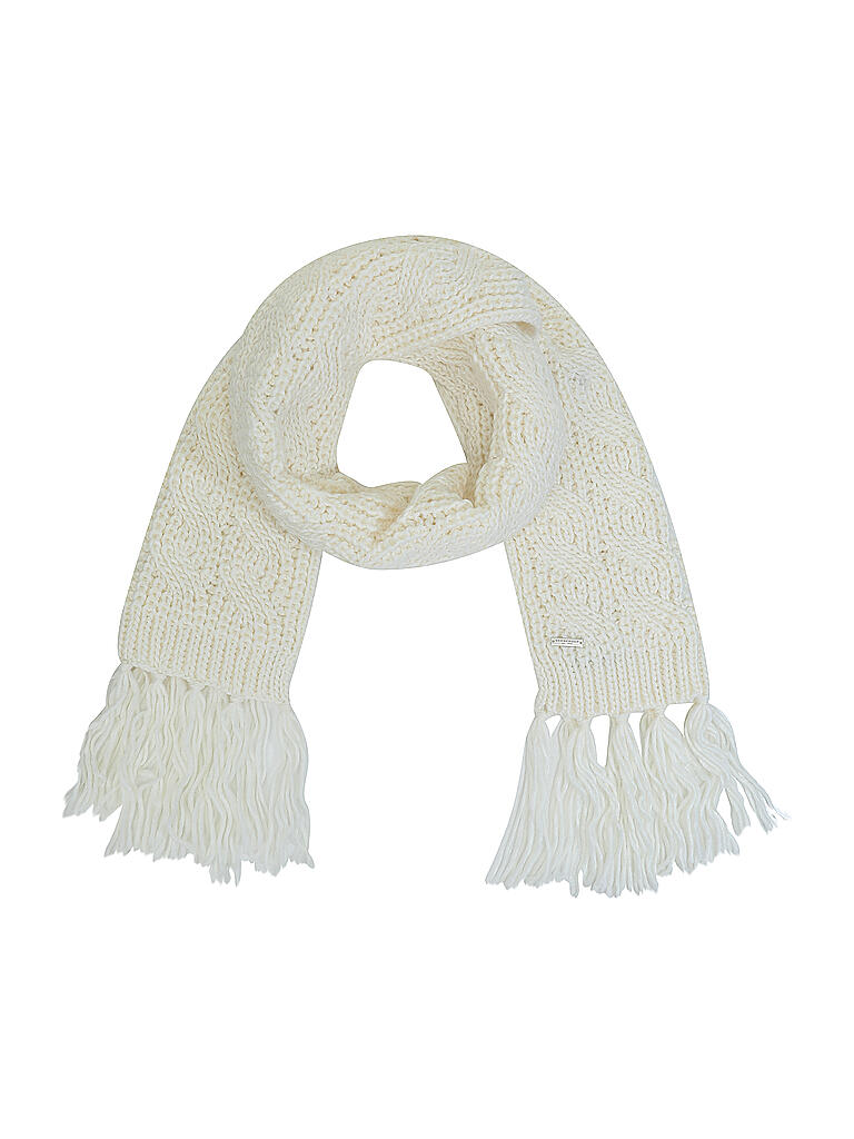 SEEBERGER | Strickschal | weiß