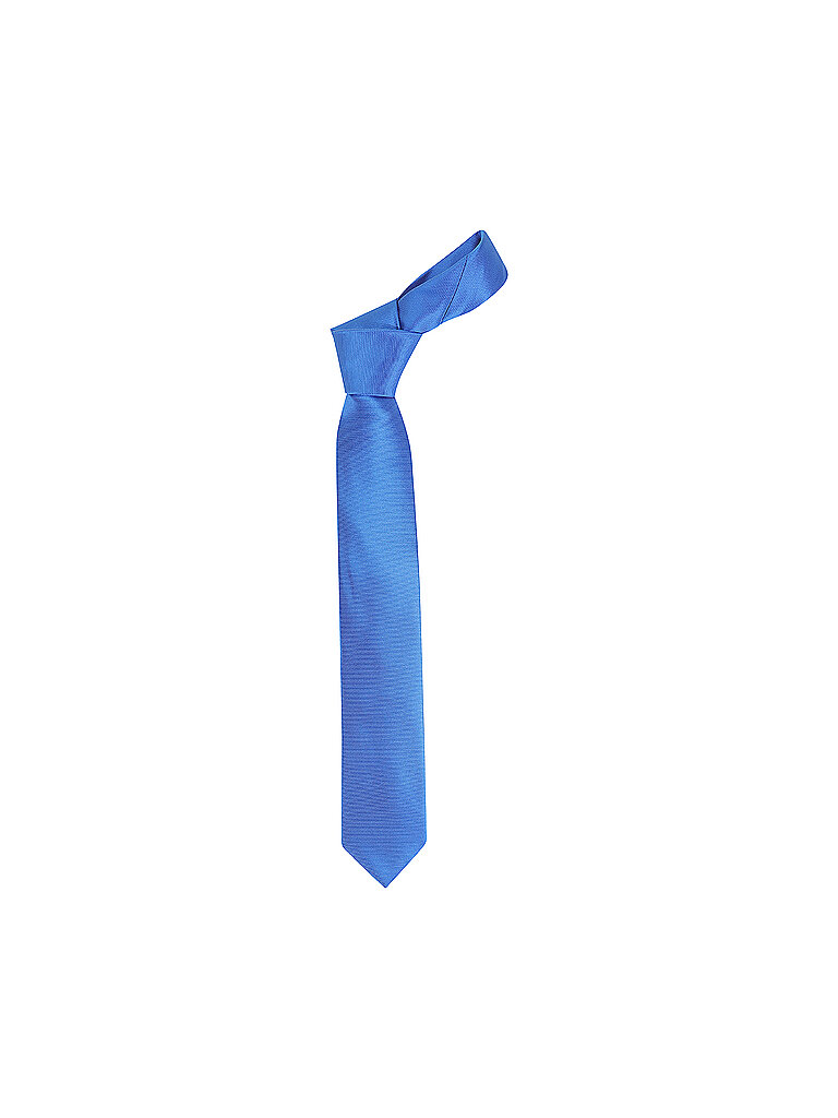 SEIDENFALTER Krawatte blau