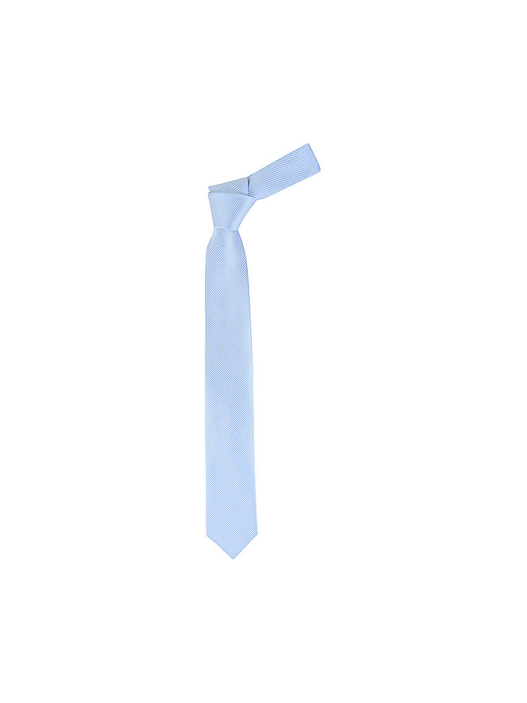 SEIDENFALTER Krawatte blau