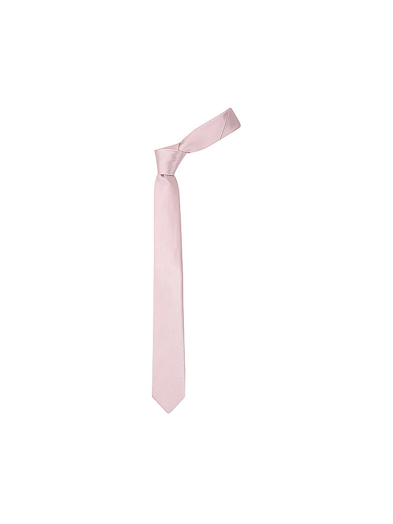 SEIDENFALTER Krawatte rosa herren