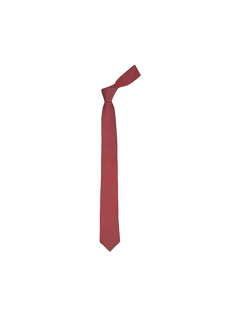 SEIDENFALTER Krawatte rot