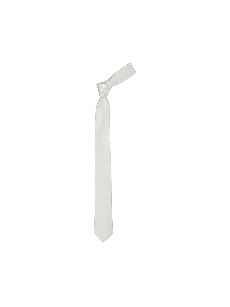 SEIDENFALTER Krawatte beige