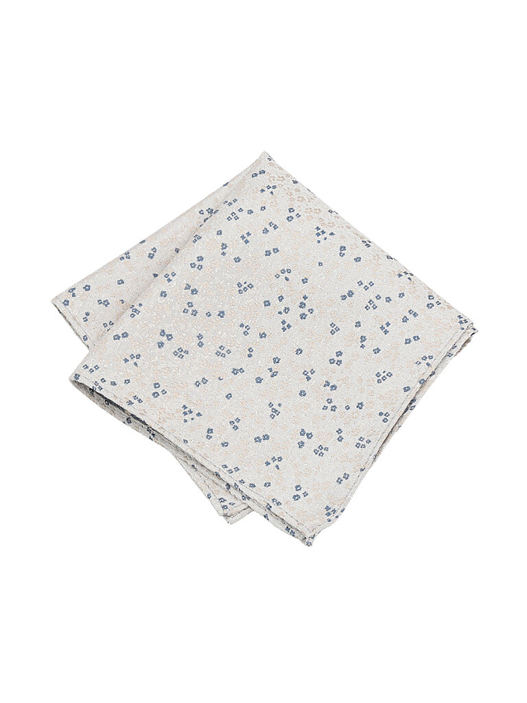 SEIDENFALTER Stecktuch beige herren