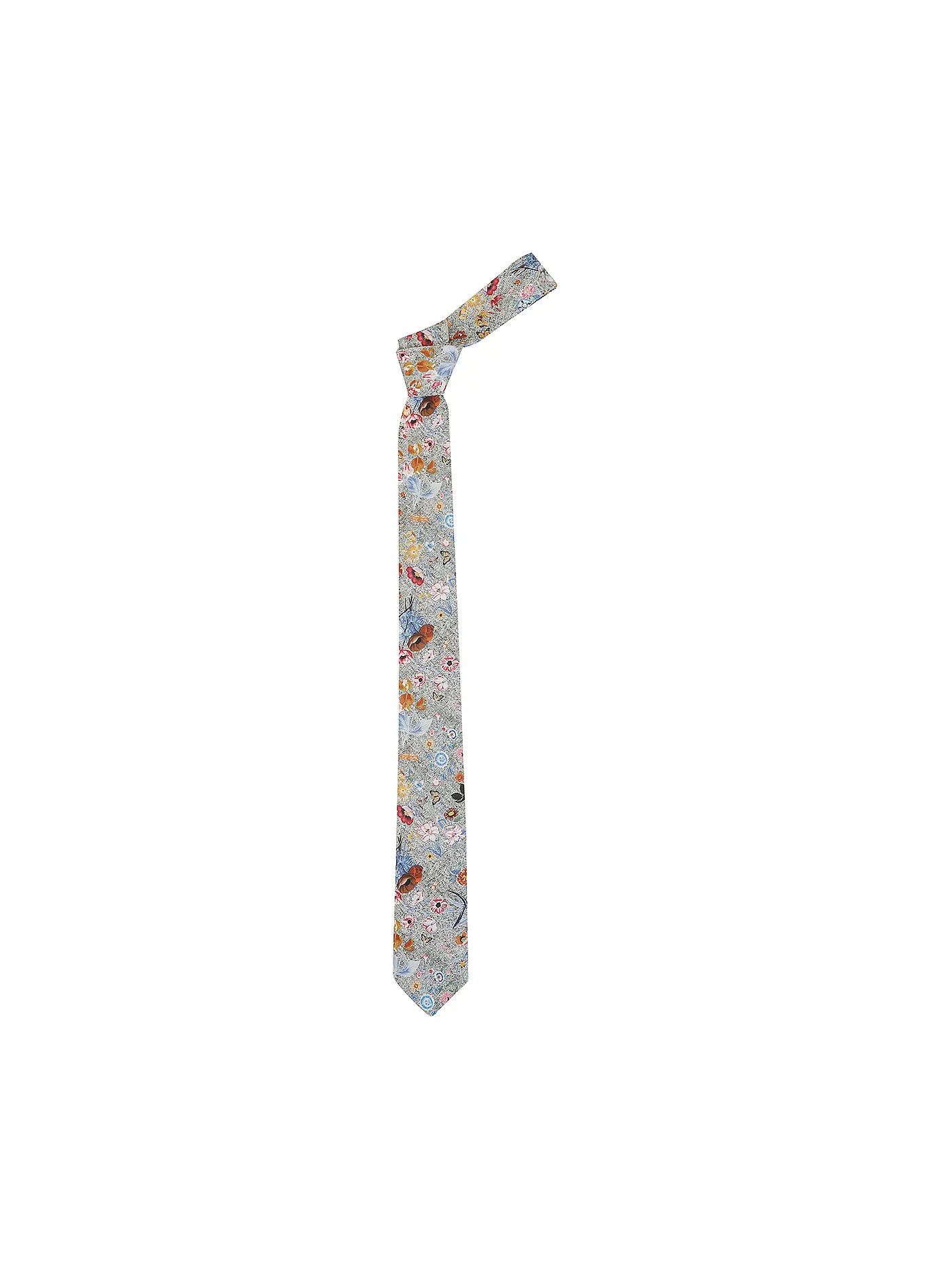 SEIDENFALTER | Krawatte PRINCE BOWTIE | hellgrau