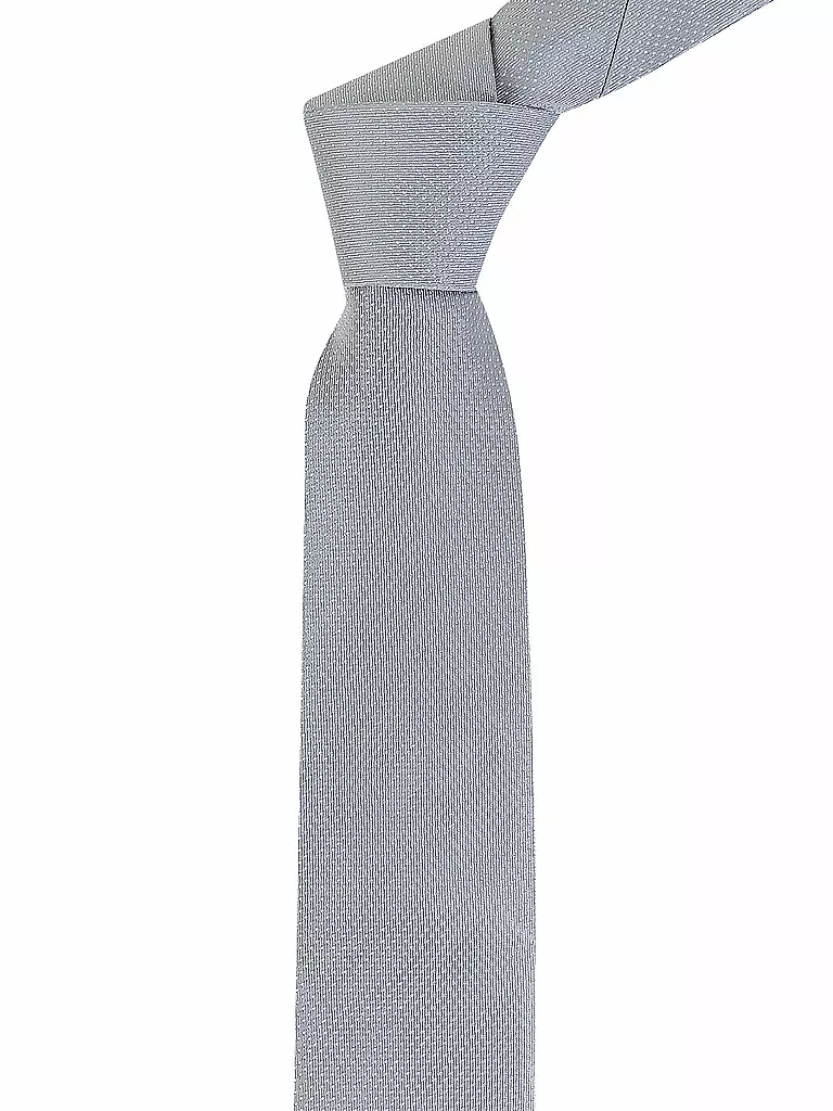 SEIDENFALTER | Krawatte | grau
