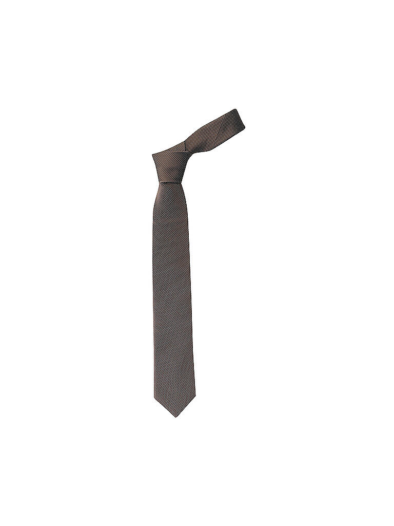 SEIDENFALTER | Krawatte | braun