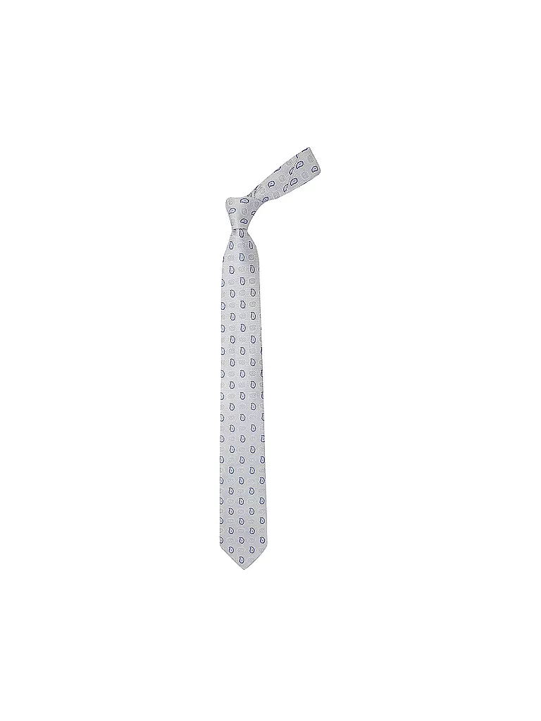 SEIDENFALTER | Krawatte | grau