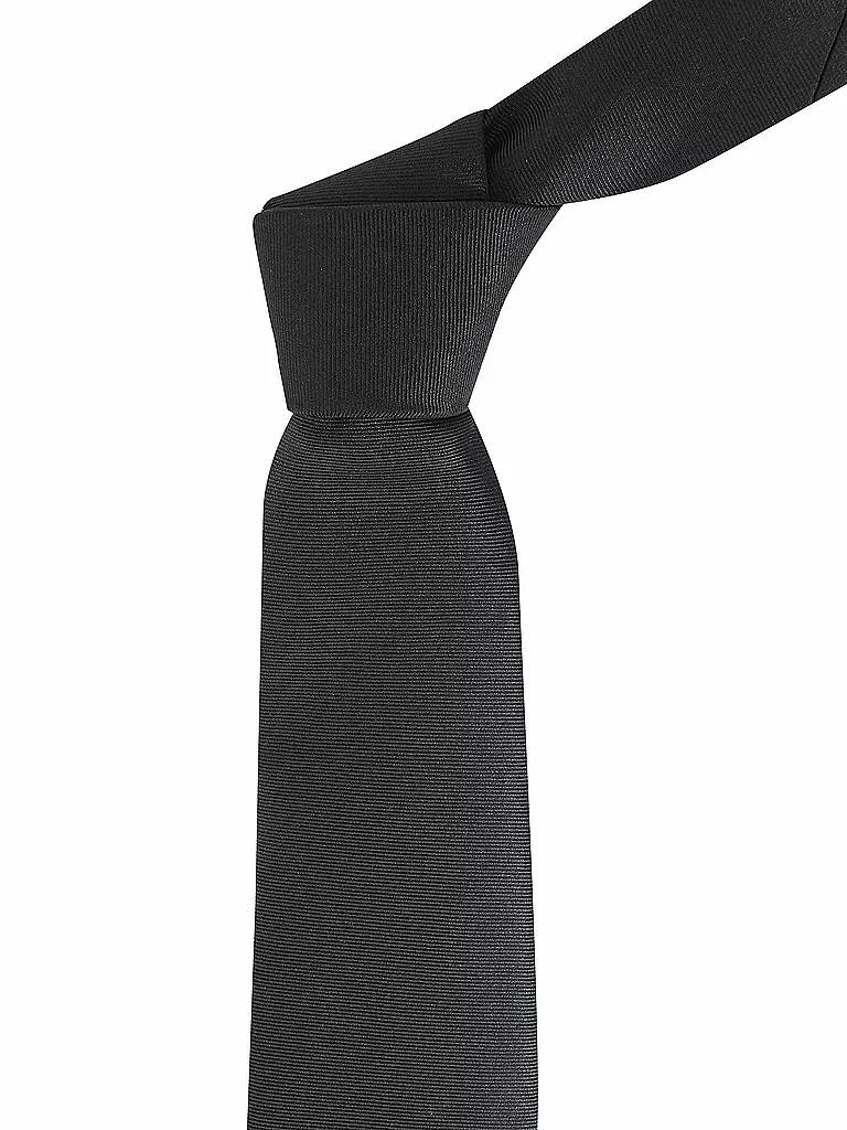 SEIDENFALTER | Krawatte | schwarz