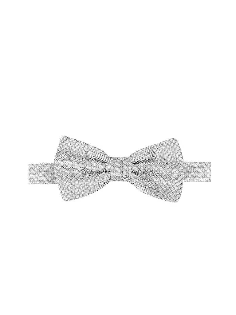 SEIDENFALTER | Masche - Fliege PRINCE BOWTIE  | silber