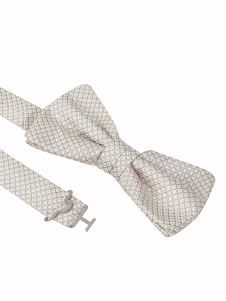 SEIDENFALTER | Masche - Fliege PRINCE BOWTIE  | beige