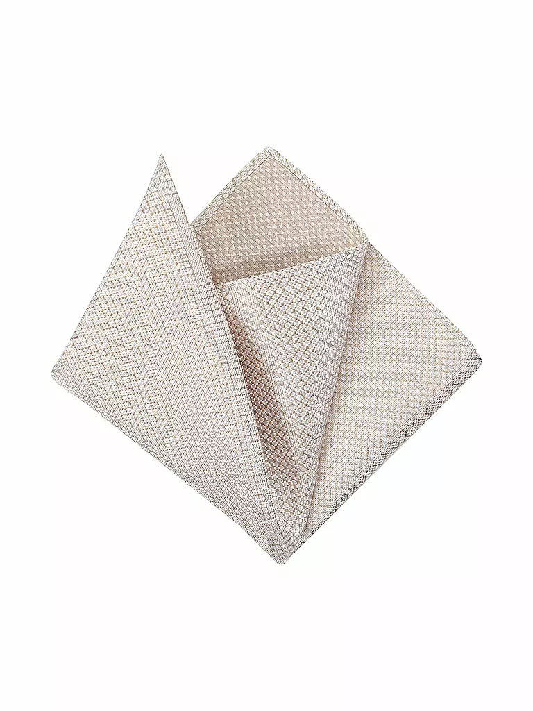 SEIDENFALTER | Stecktuch PRINCE BOWTIE | beige