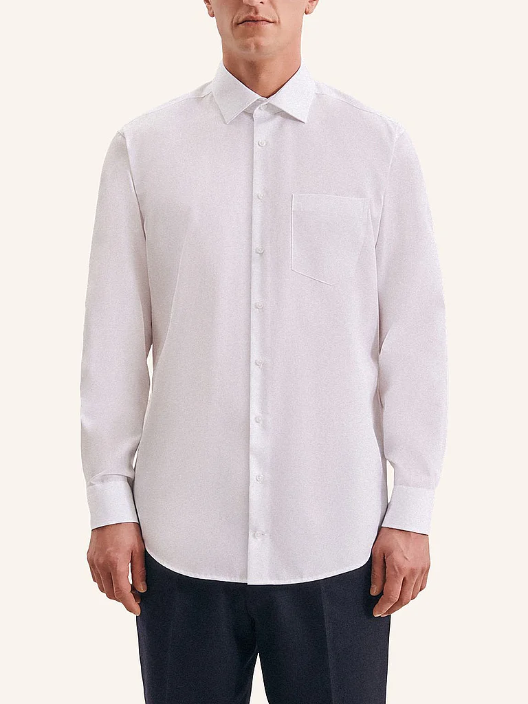 SEIDENSTICKER Business Hemd Comfort Fit weiss   40 herren 5