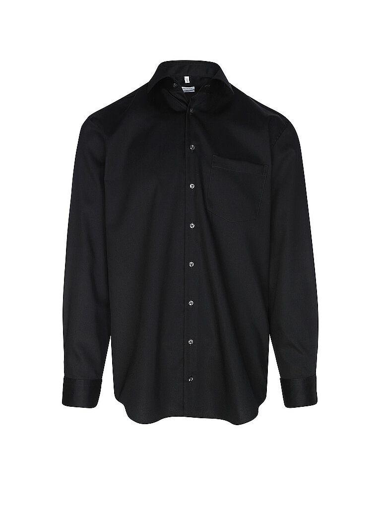 Business Hemd Comfort Fit schwarz 48 herren