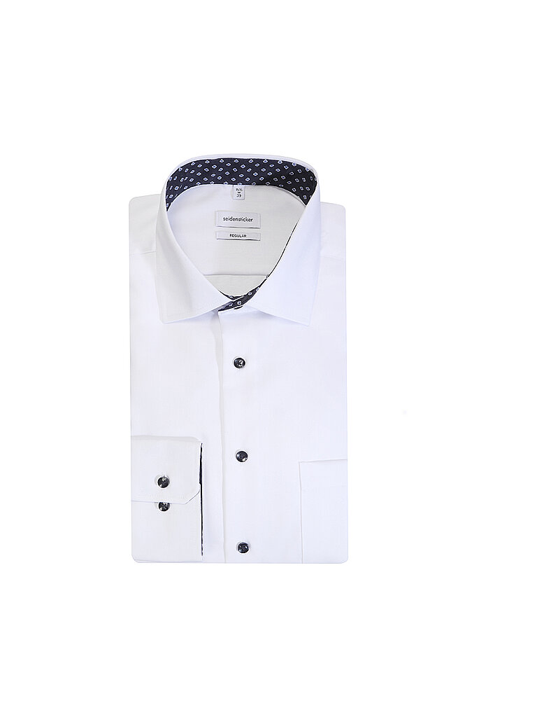 Hemd Regular Fit weiss 41 herren