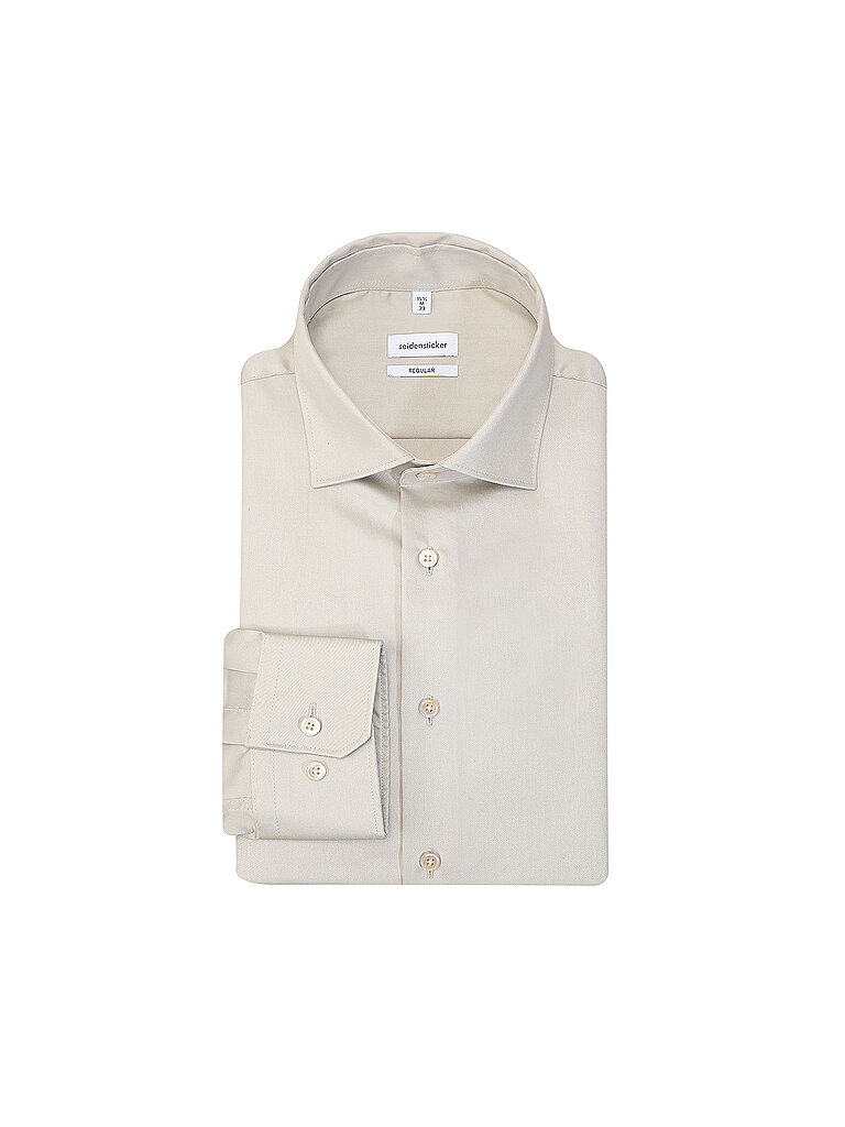 Hemd Regular Fit hellbraun 46 herren