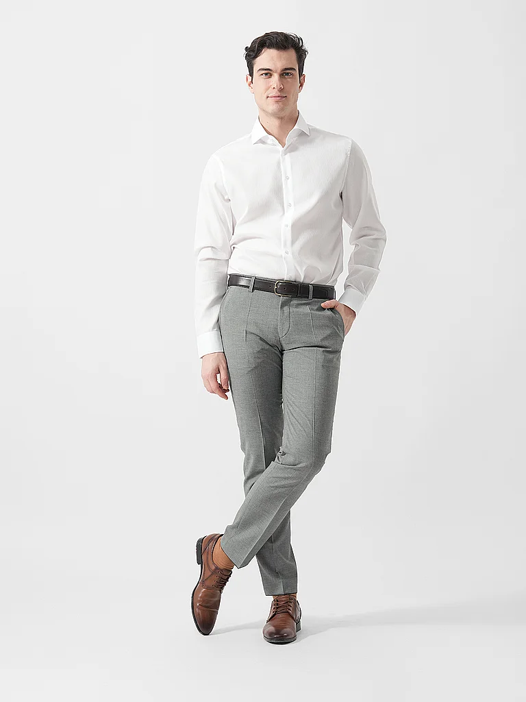 Seidensticker Shaped Fit Shirt White 41 5