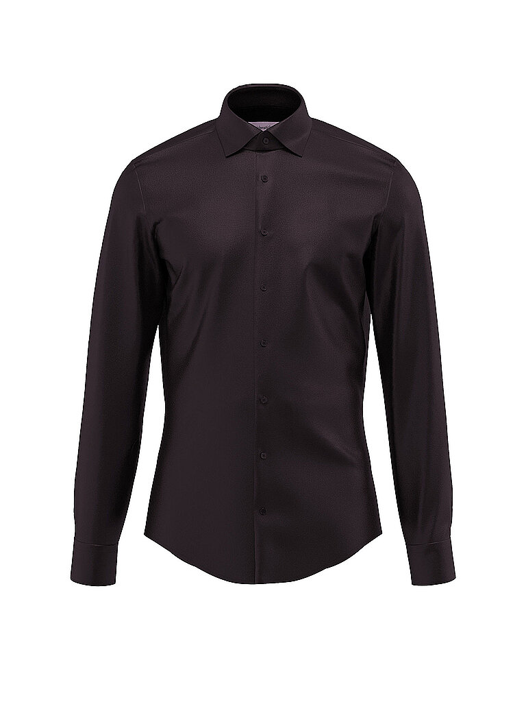 Business Hemd Slim Fit schwarz 44 herren