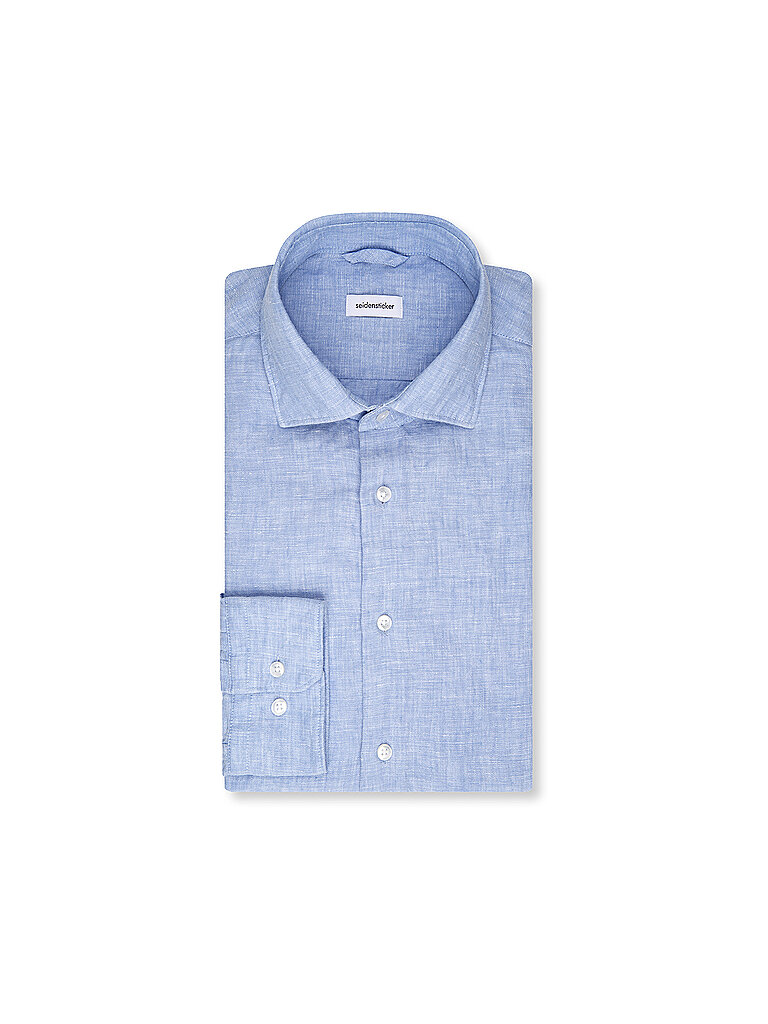 Leinenhemd hellblau 46 herren