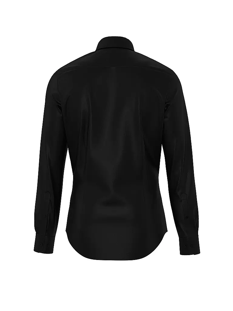 SEIDENSTICKER | Business Hemd Slim Fit | schwarz