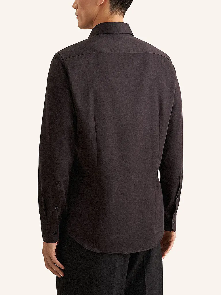 SEIDENSTICKER | Business Hemd Slim Fit | schwarz