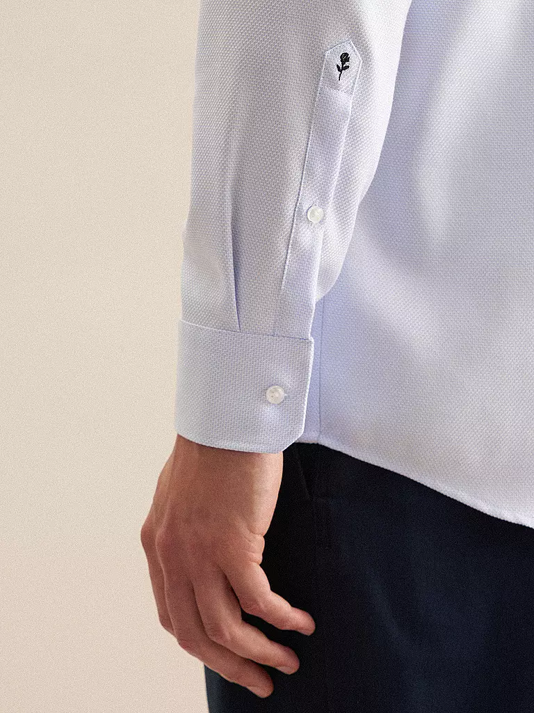SEIDENSTICKER | Hemd Comfort Fit | hellblau