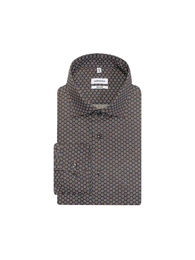 SEIDENSTICKER | Hemd Regular Fit  | braun