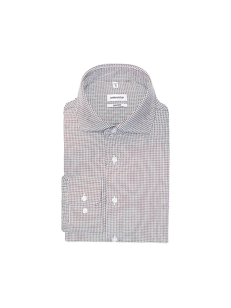SEIDENSTICKER | Hemd Regular Fit  | dunkelrot